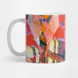 Abstract Bird Mug